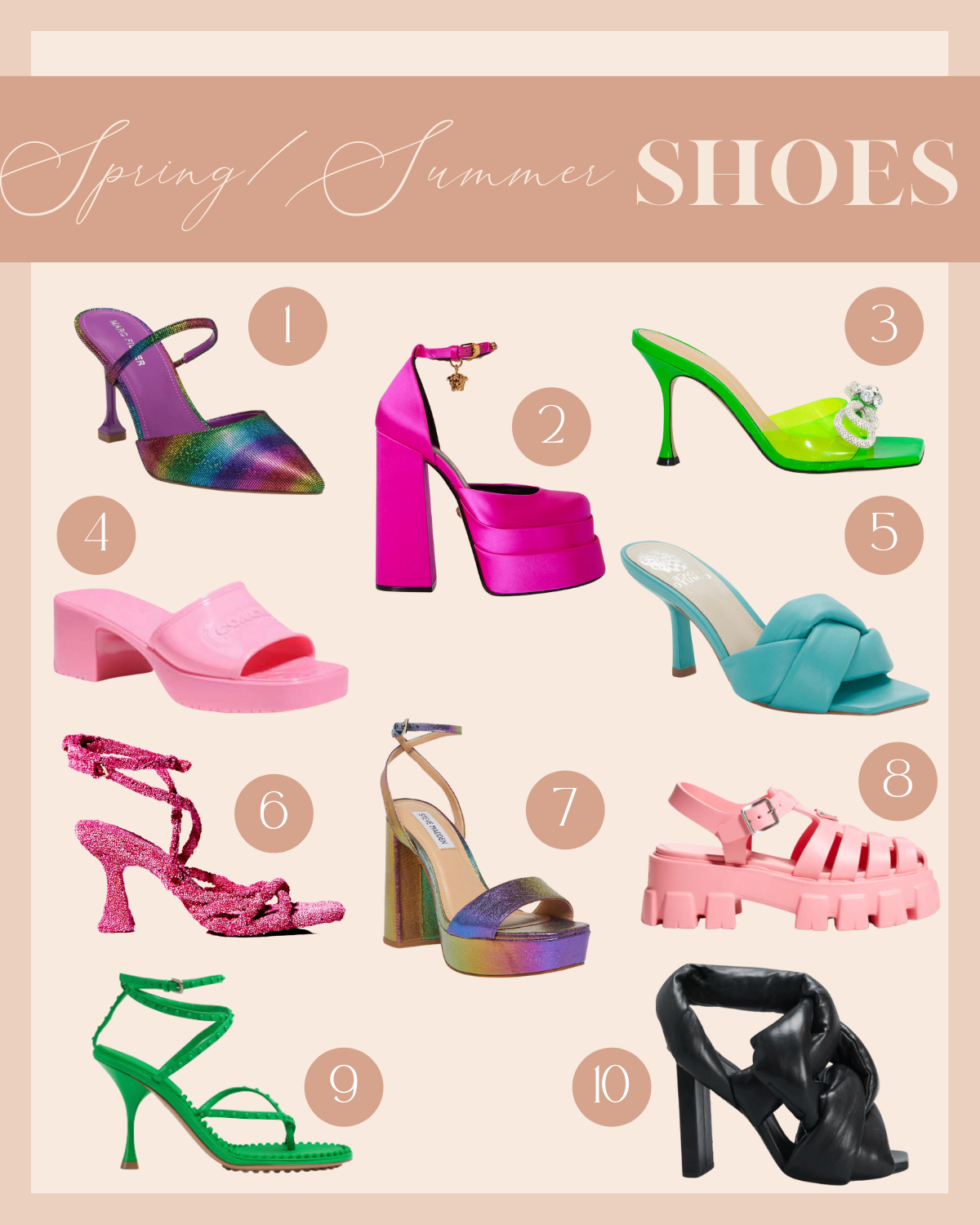 The Hottest Sandals For Spring & Summer 2022 Designer & Affordable