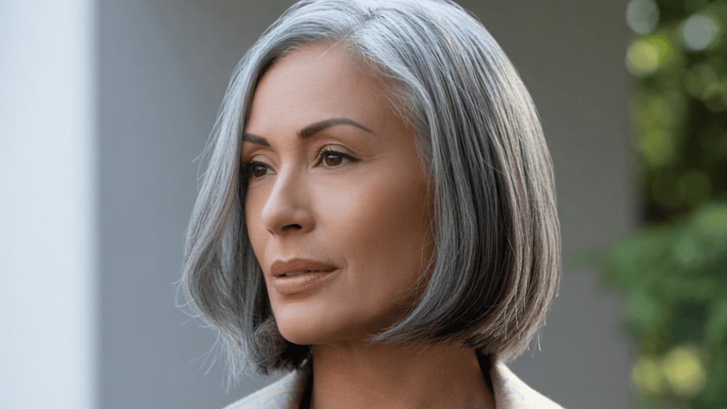 1. Sleek Silver Lob