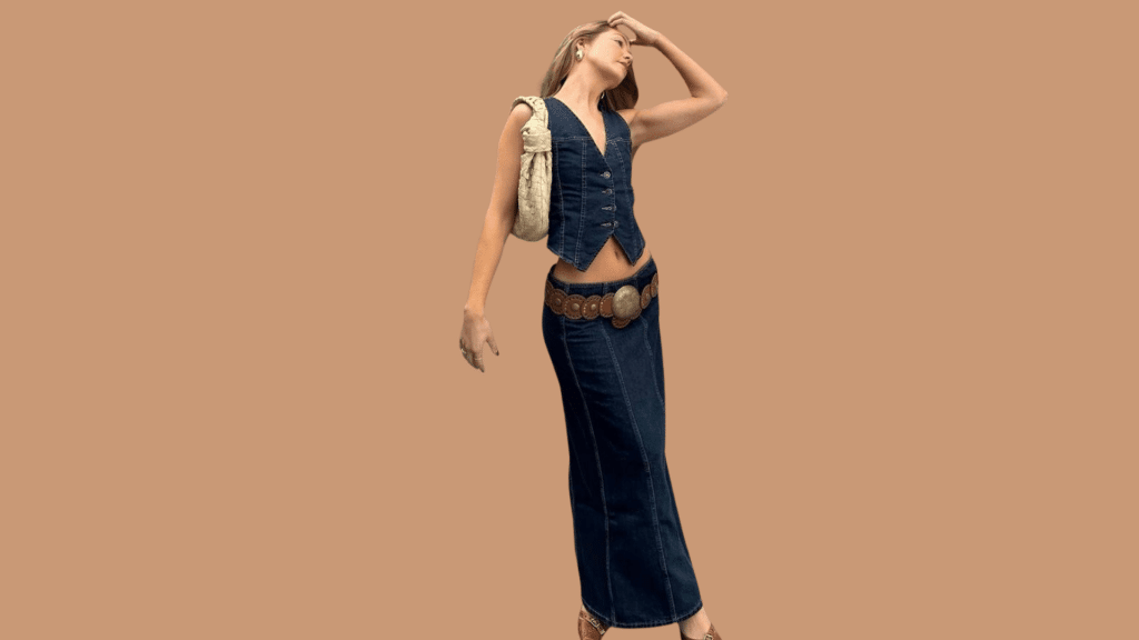 Belted Bold Bombshell2000s fashion
