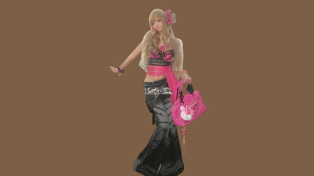 Ganguro gyaru style
