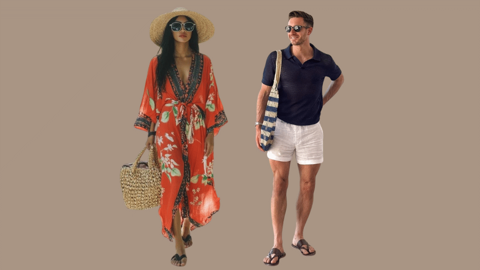 Poolside to Lounge Look Resort Casual Attire