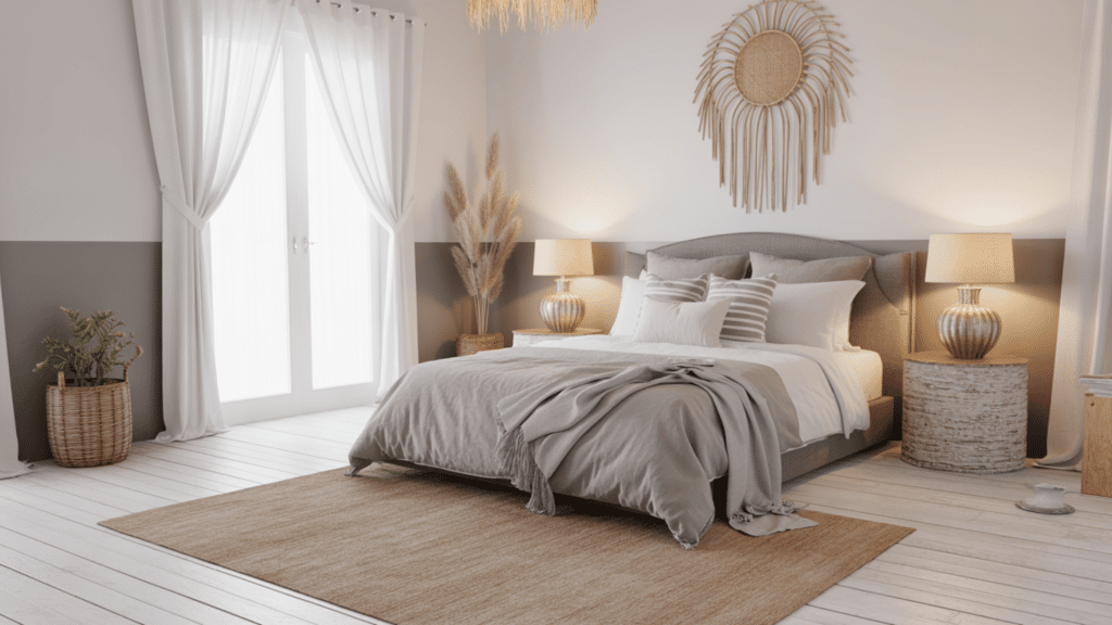 Whitewashed Floors
