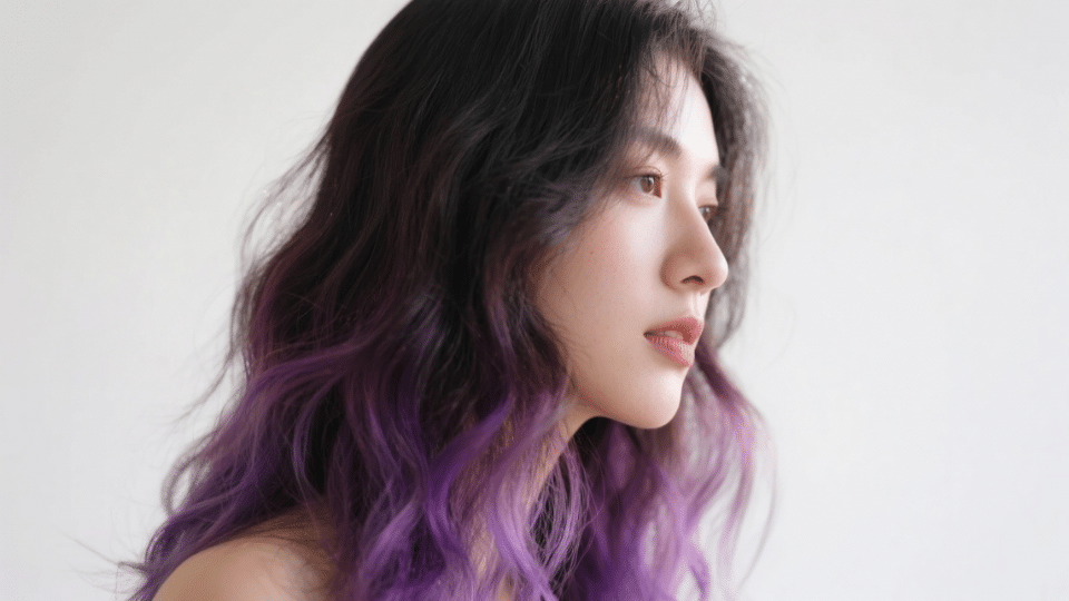 amethyst ombre