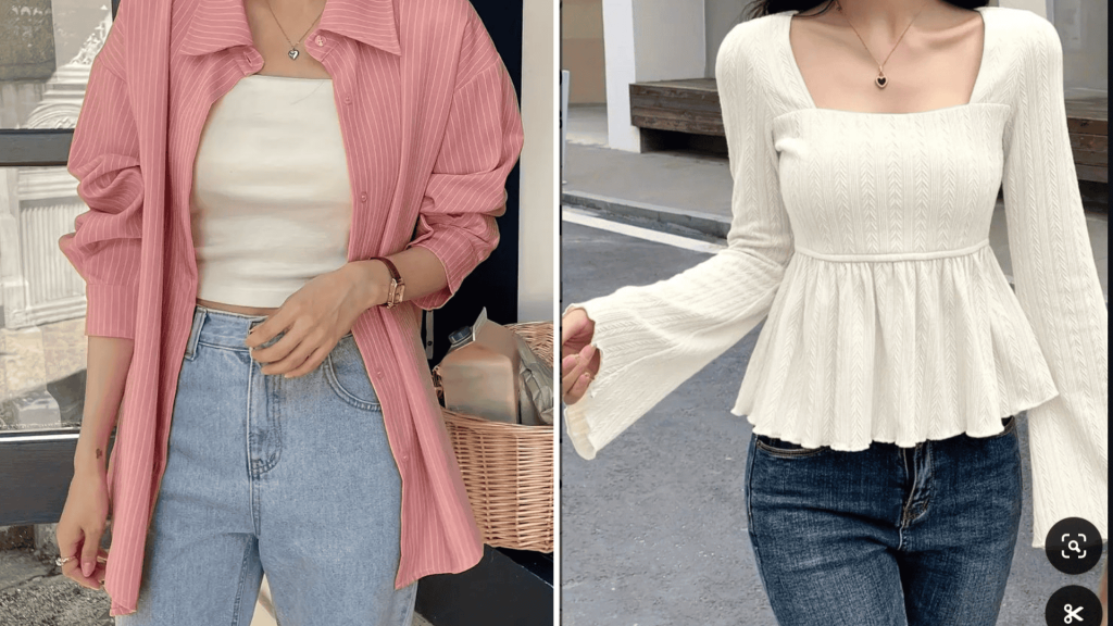 blouse vs shirt