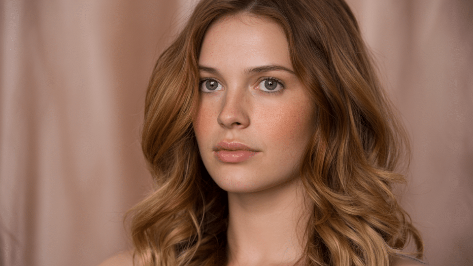 copper base with cinnamon balayage