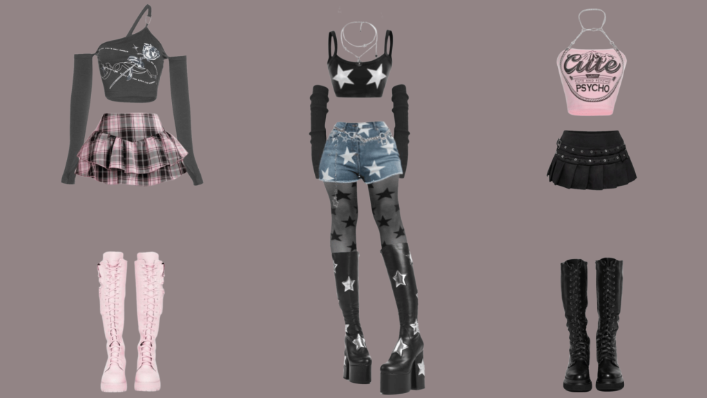 raver style