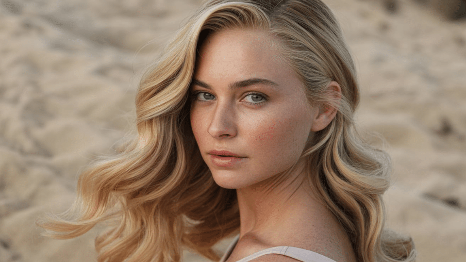 warm sandy blonde