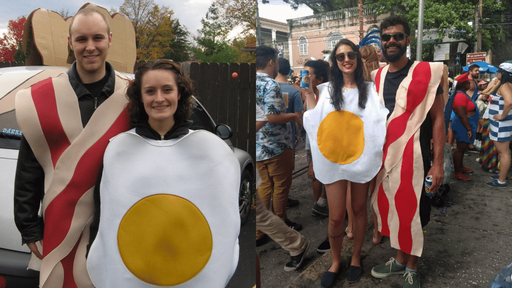 bacon and eggs