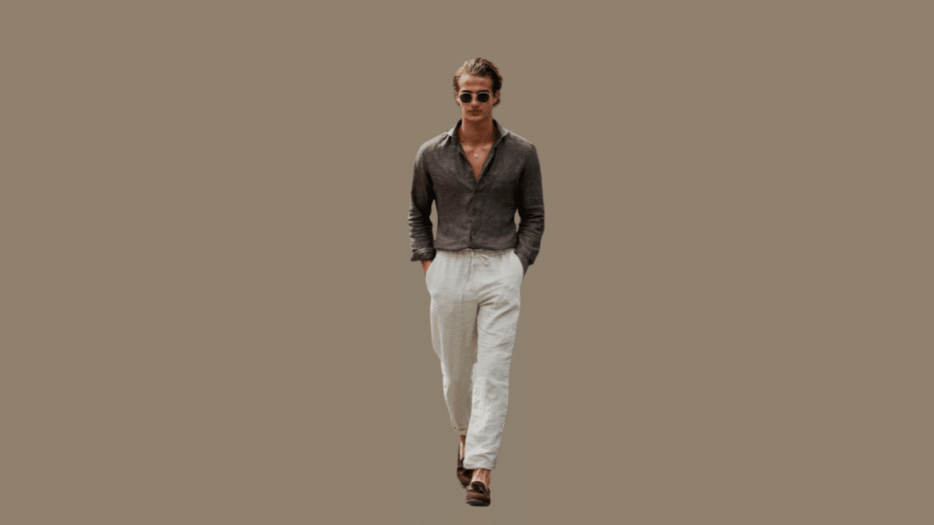 drawstring pants for men
