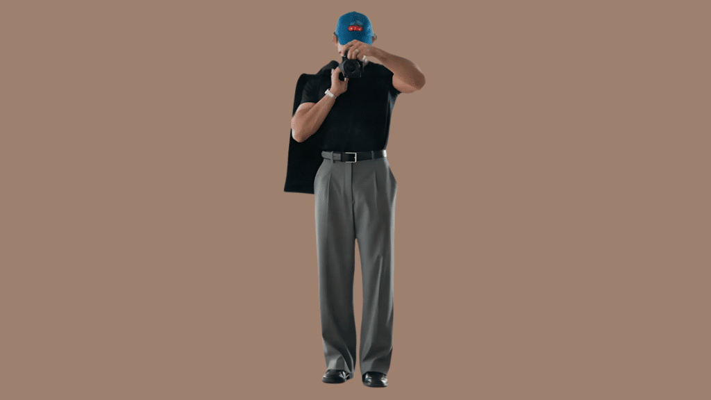 pleated pants