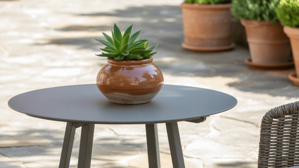potted plant accent