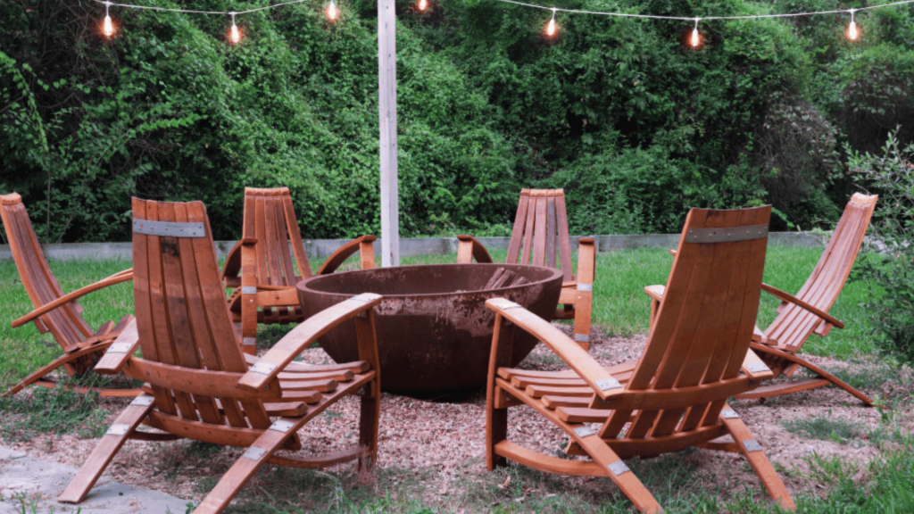 stone fire pit