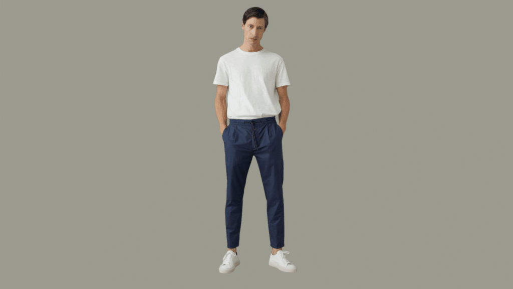 tapered pants for men