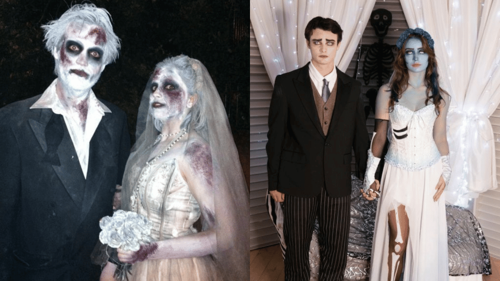 zombie bride and groom