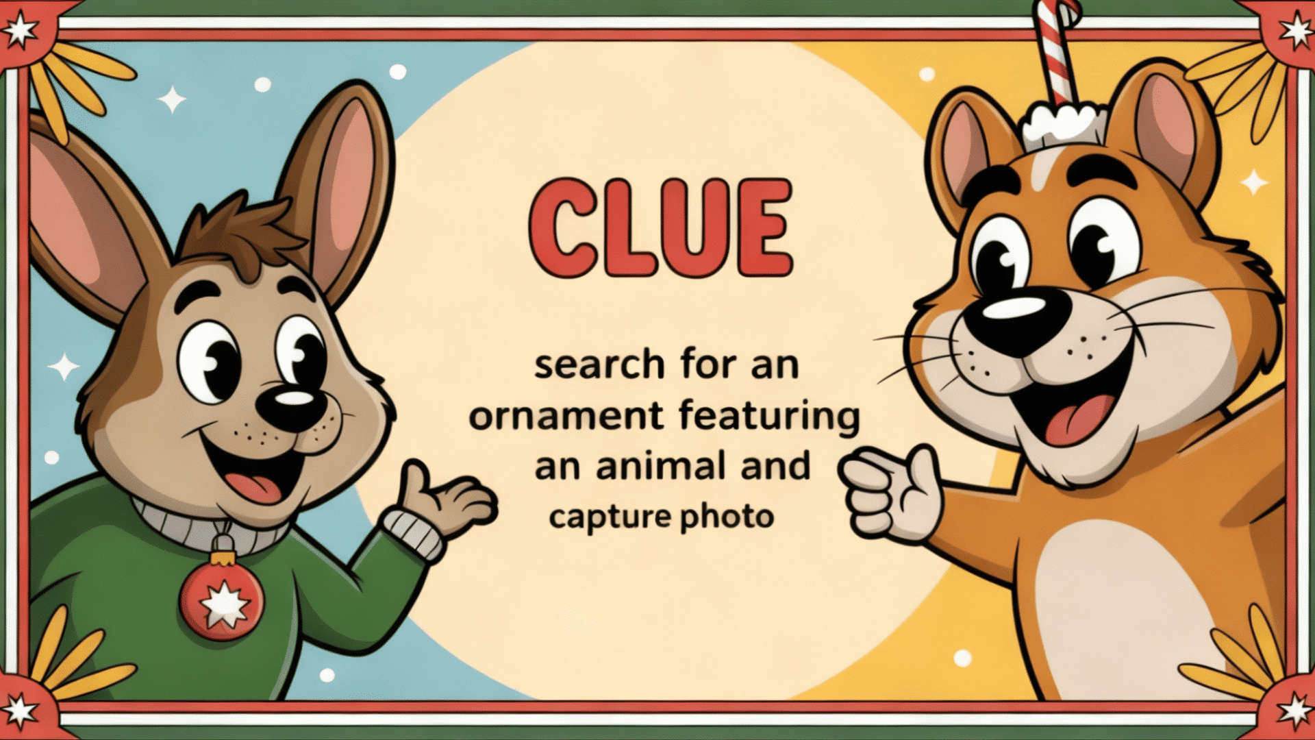 Animal Ornament Card