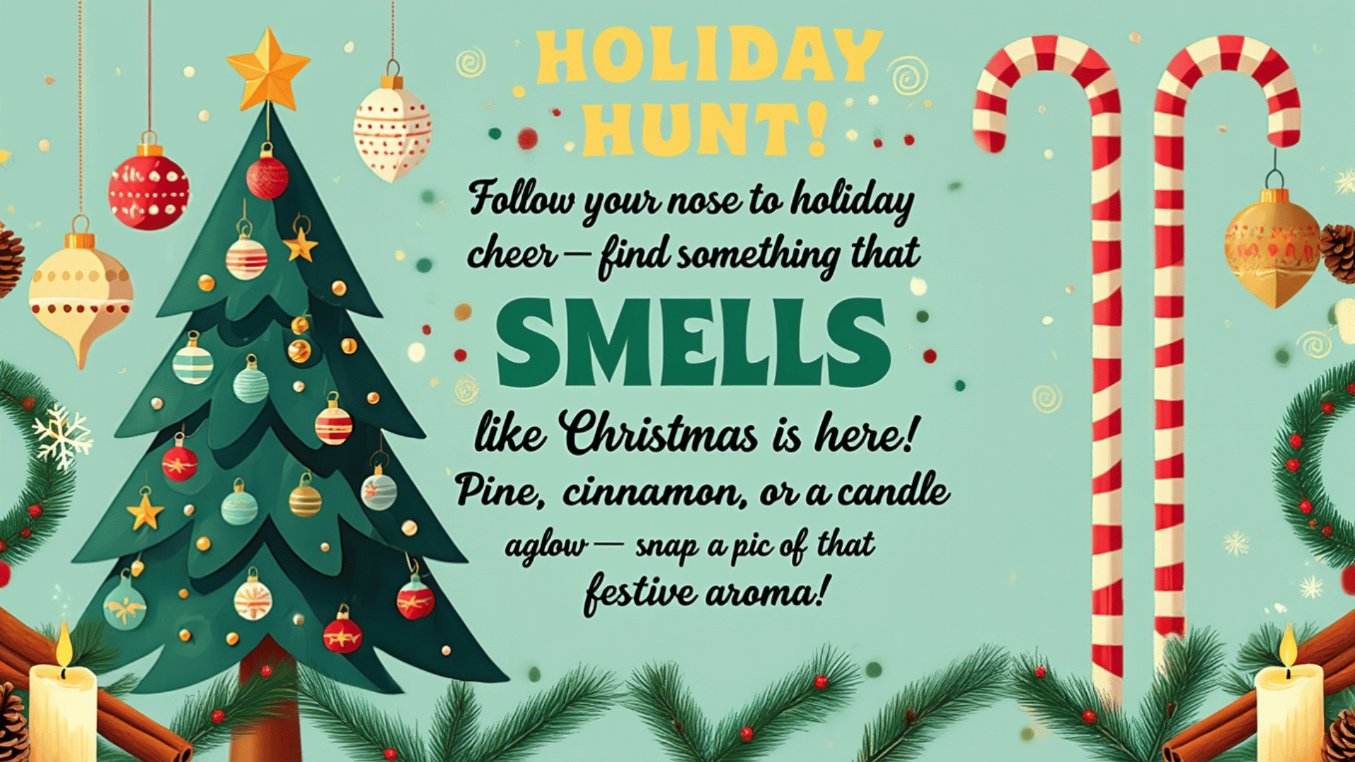 Christmas Scent Photo Challenge