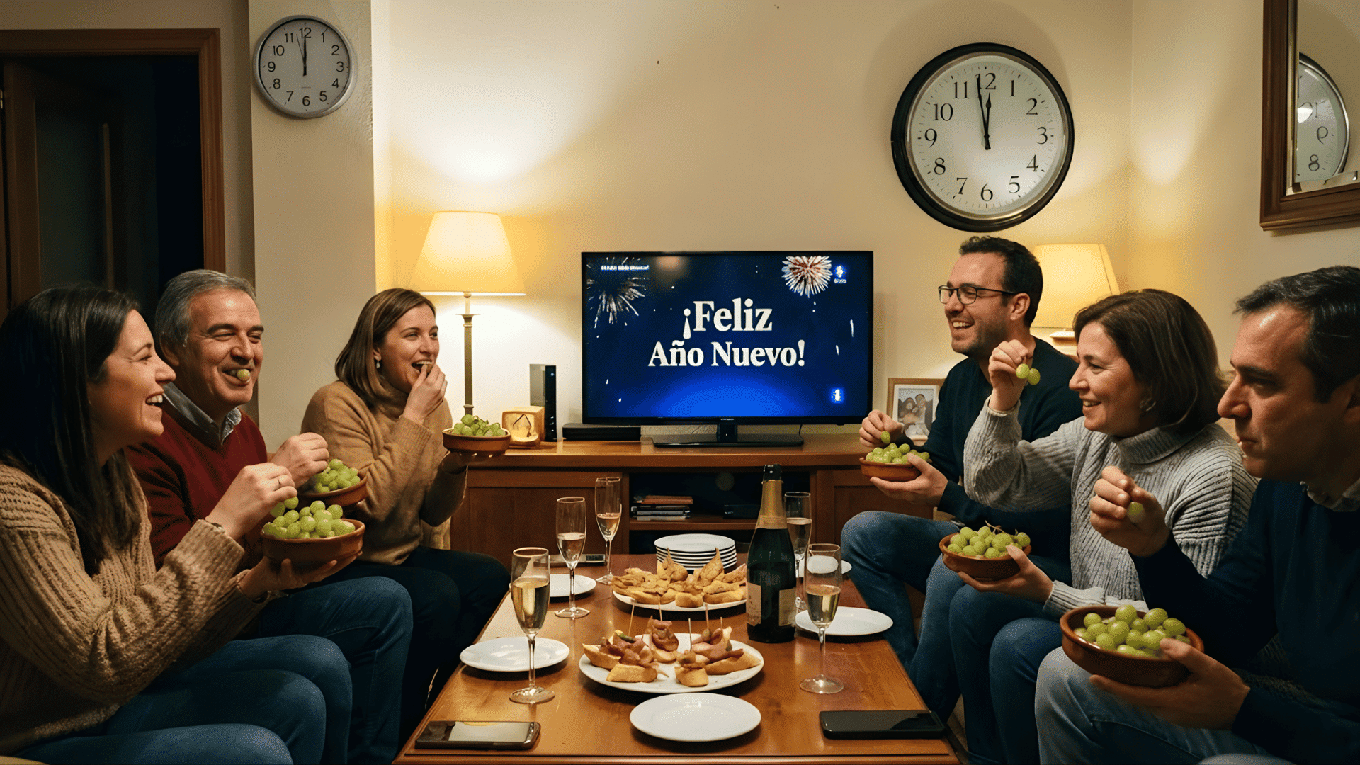 Eating 12 Grapes at Midnight