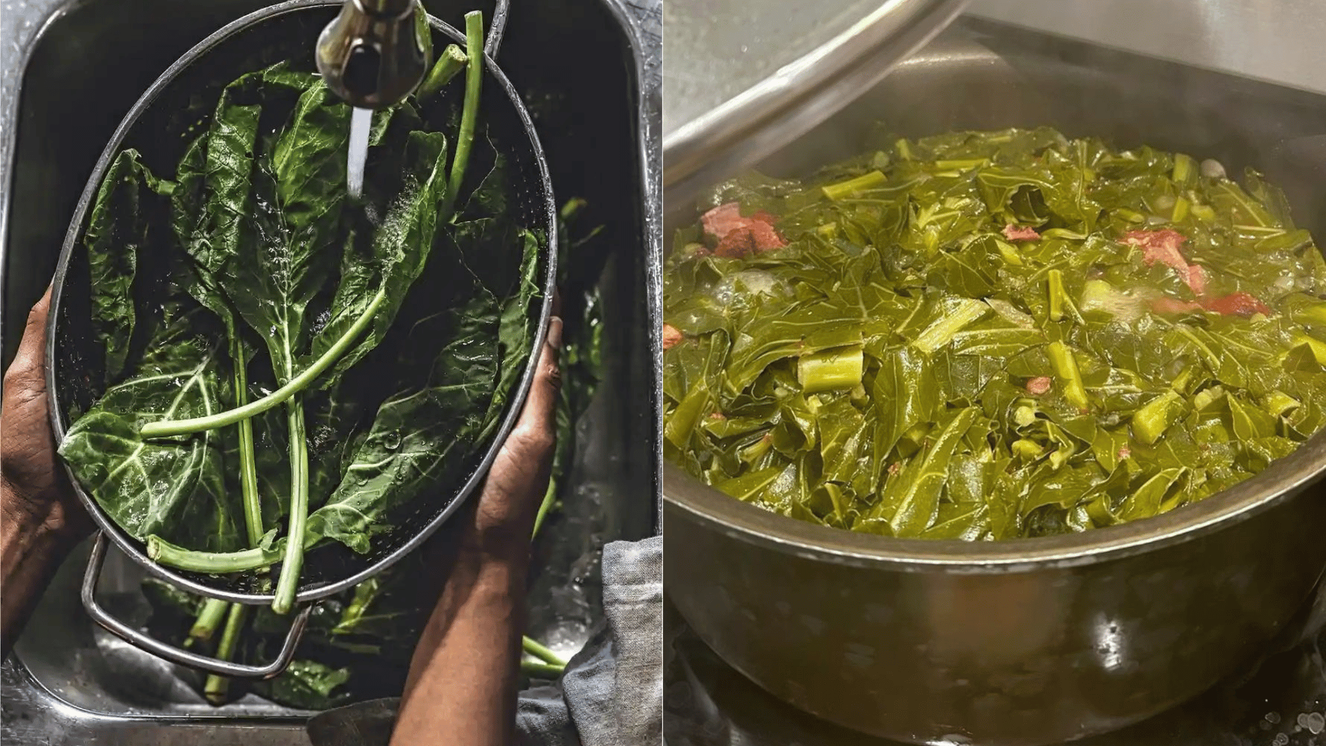 _Eating Collard Greens