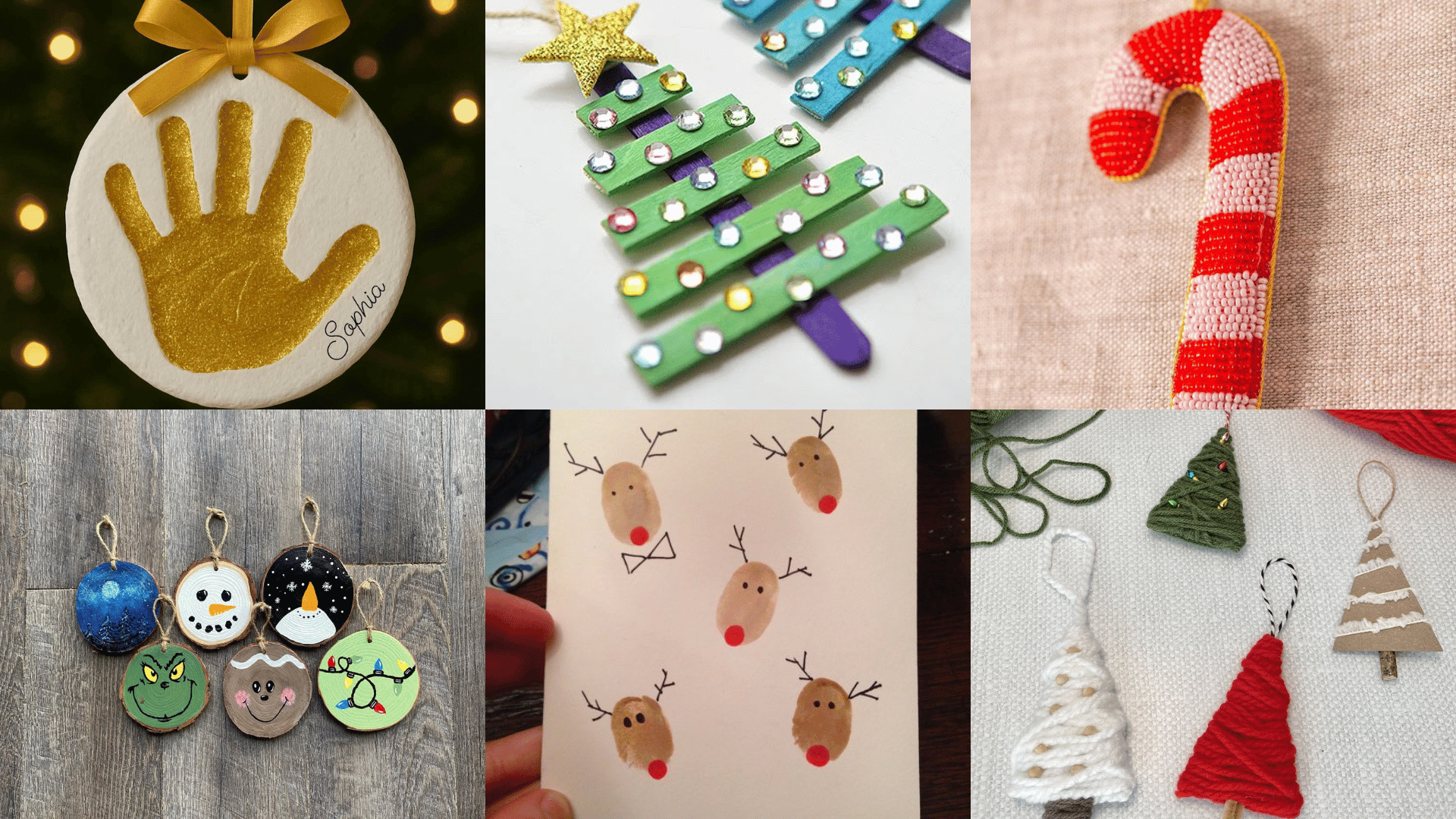 Kid Friendly DIY Christmas Ornaments