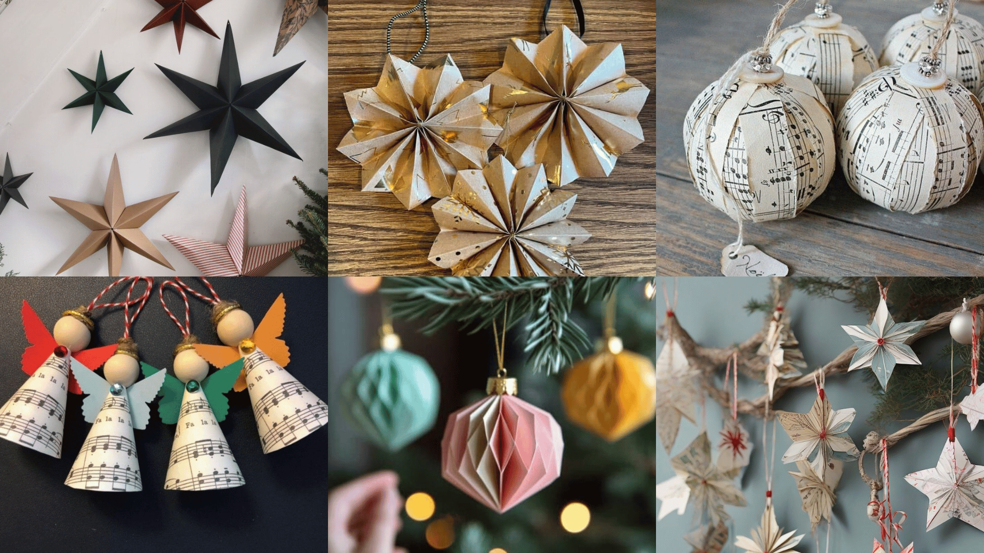 Paper and Cardstock Ornaments