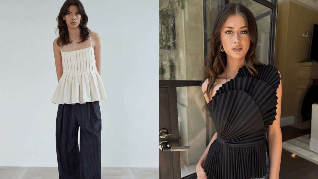 Pleated Top