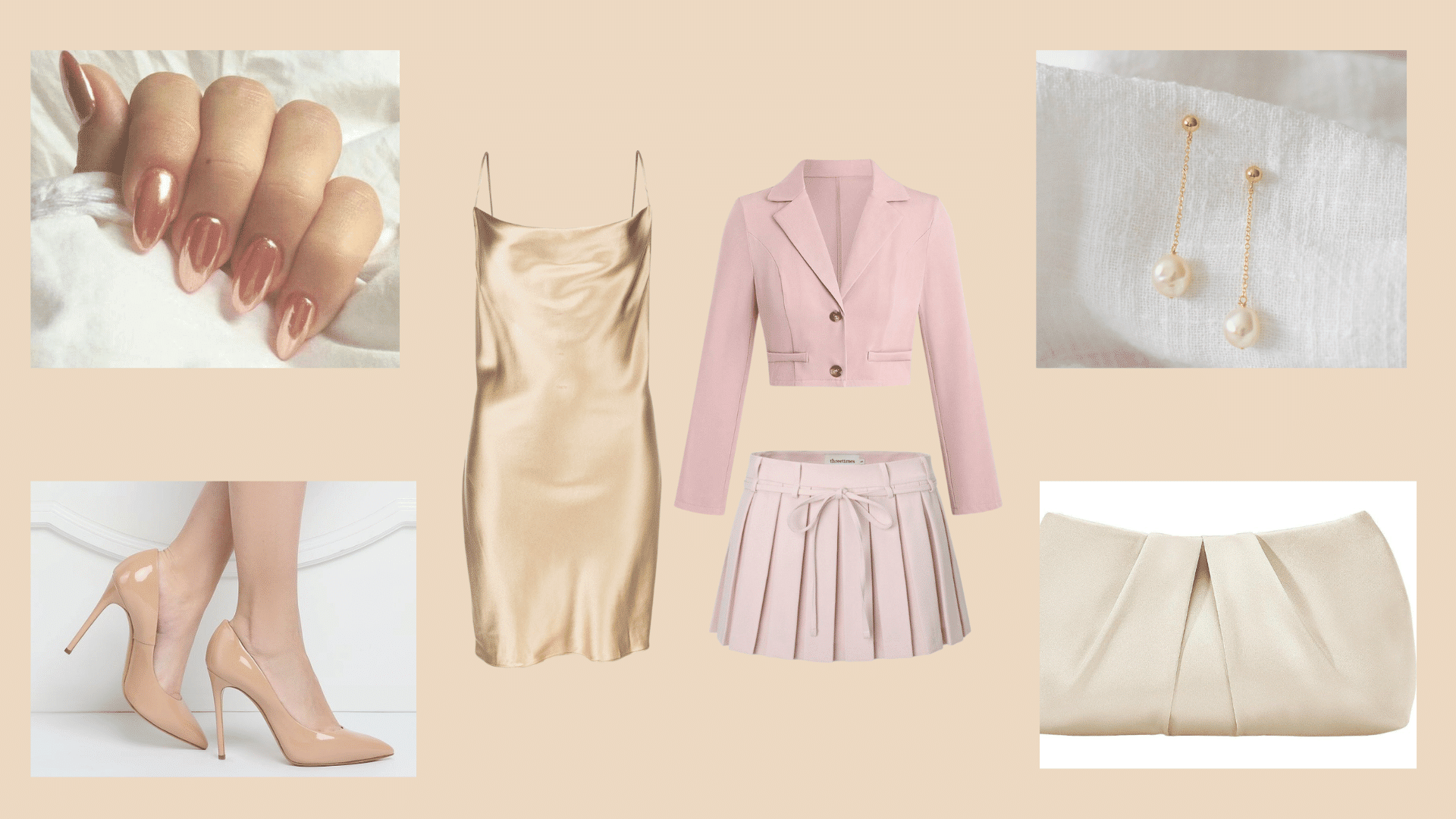 Rose Gold and Blush Pink