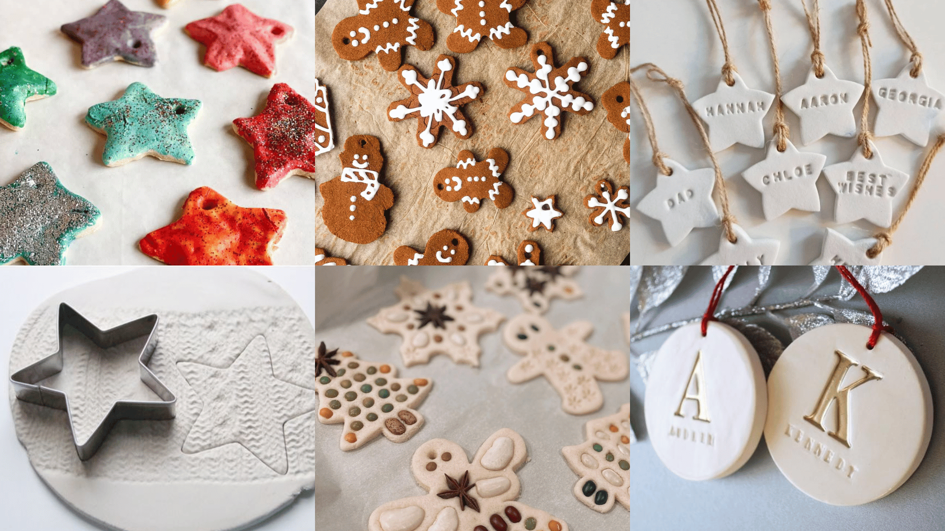 Salt Dough and Clay Ornaments