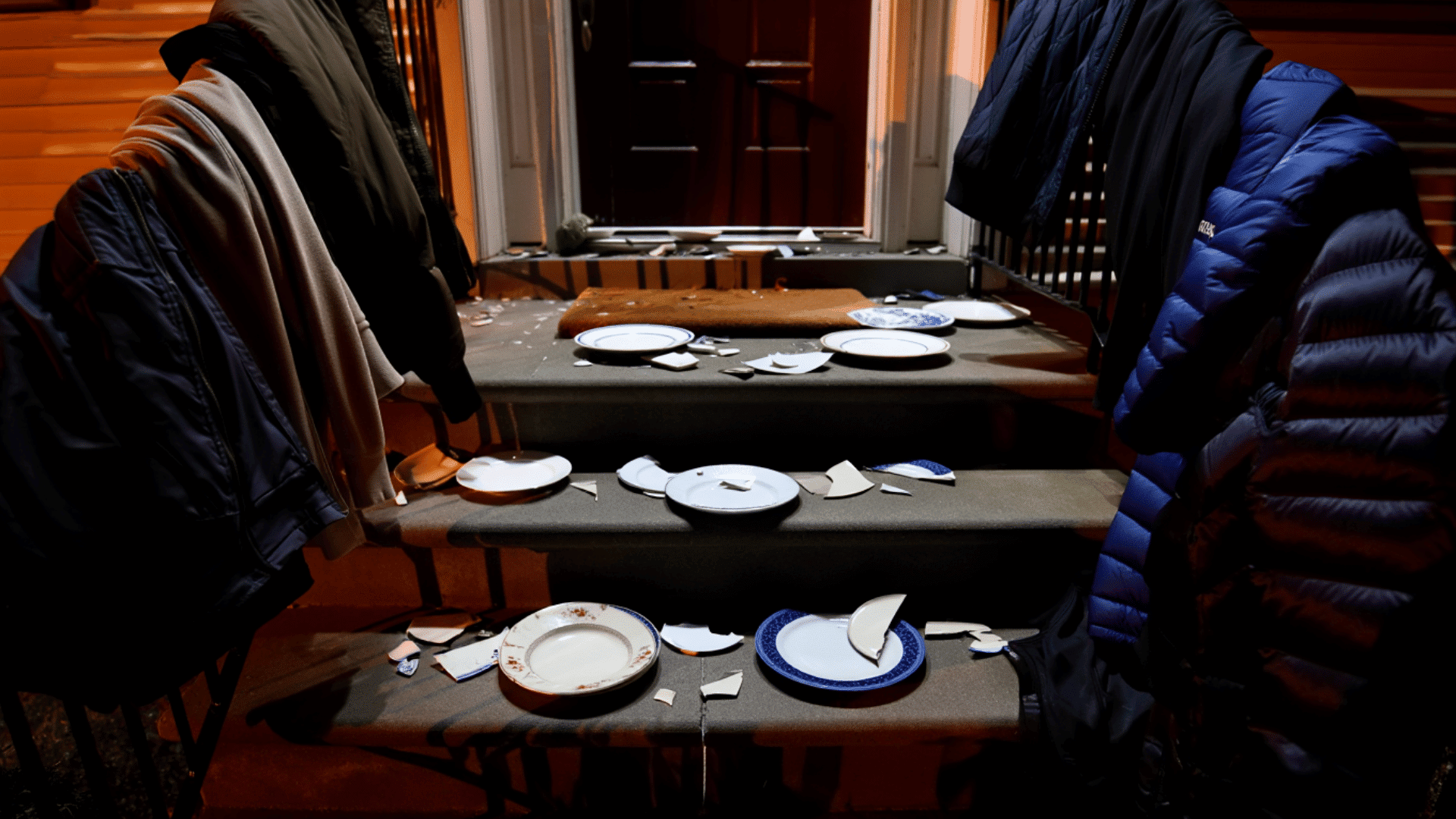 Smashing Plates on Doorsteps (Denmark)