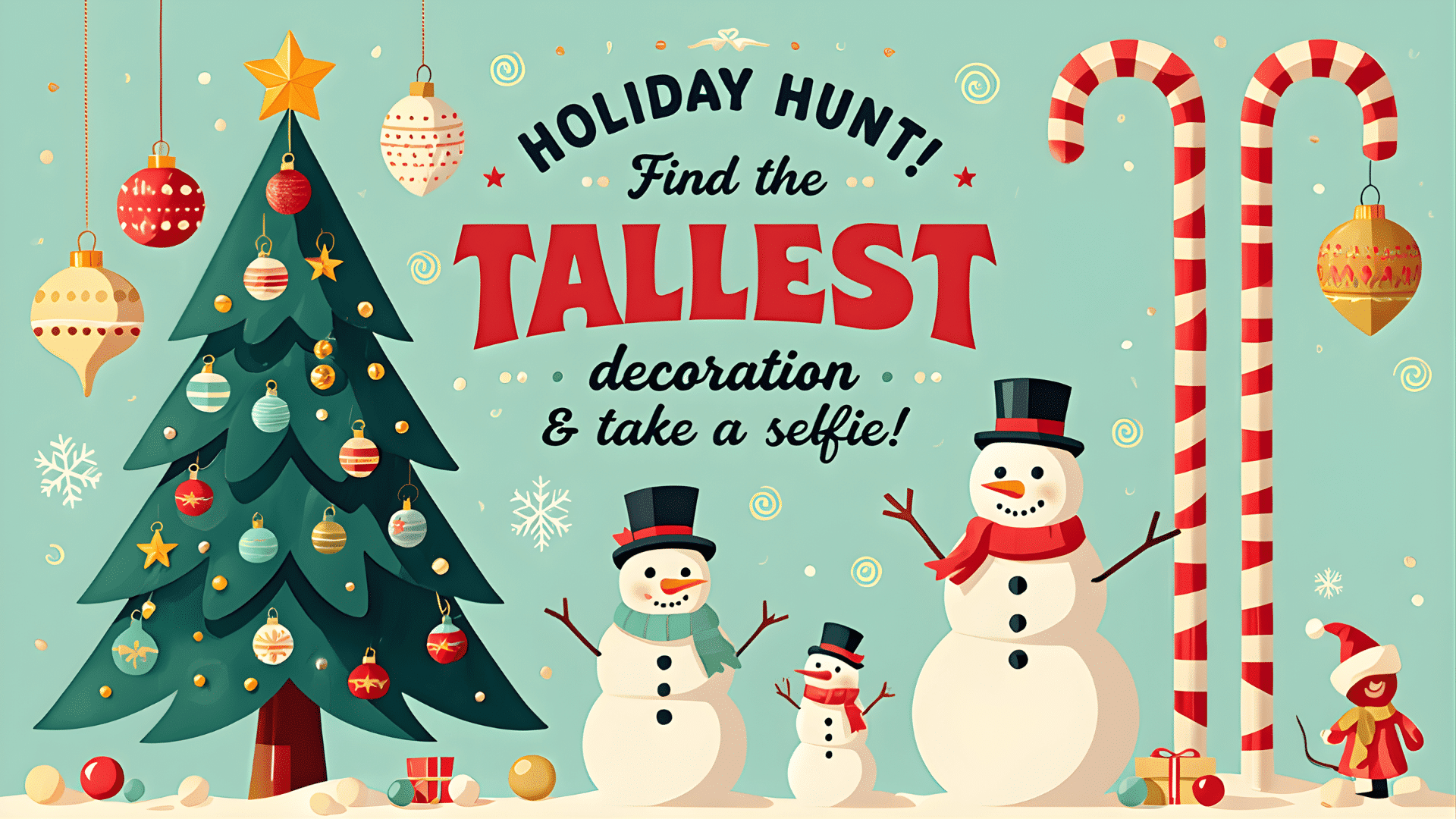 Tallest Decoration Photo Challenge