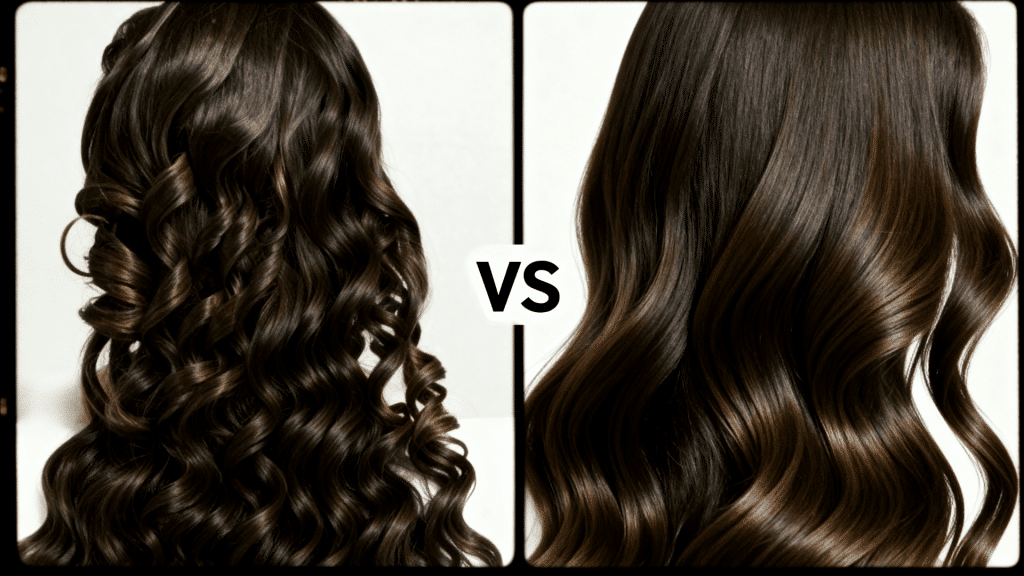 wavy vs curly hair