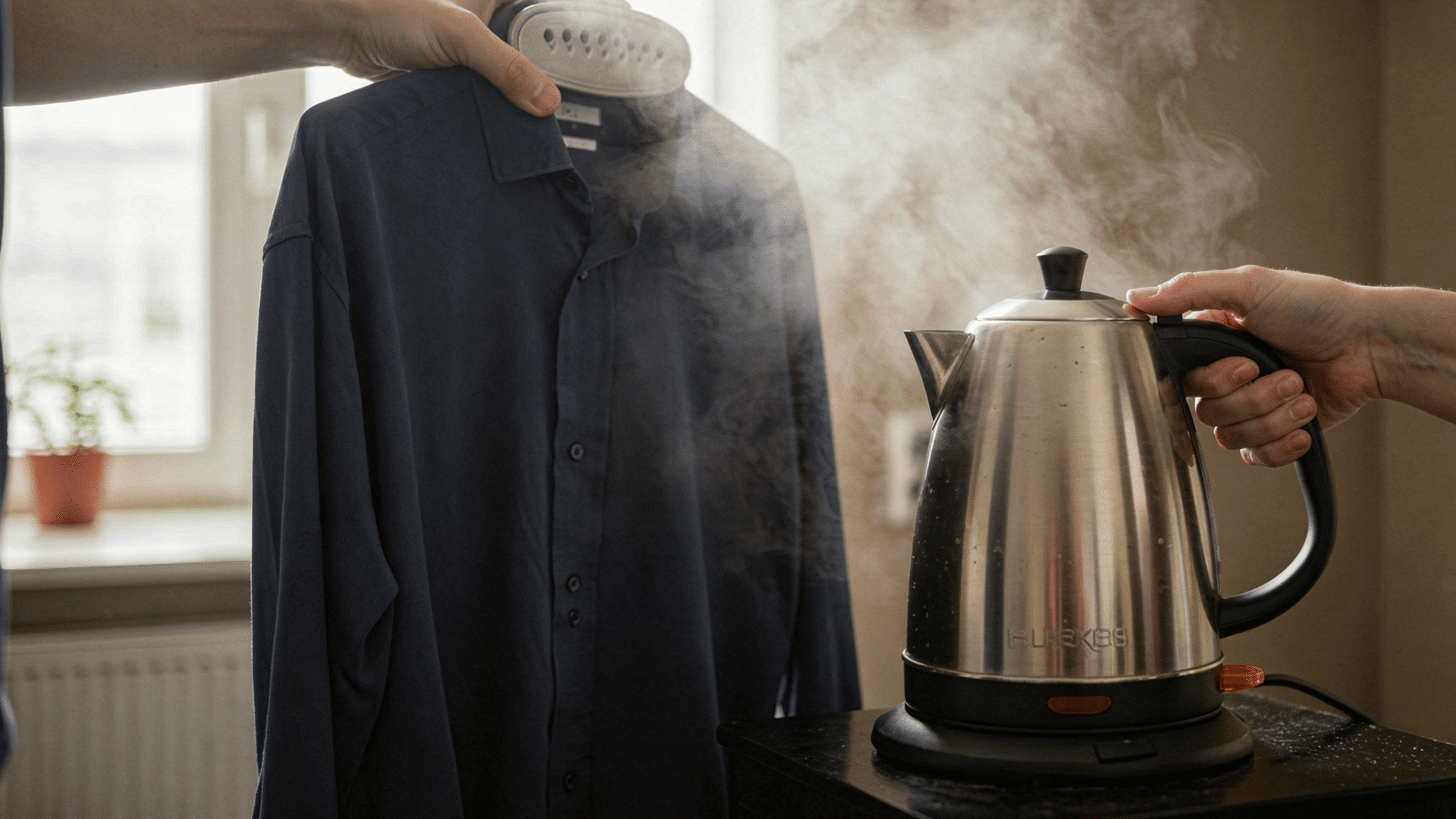 Tea Kettle Steam Method