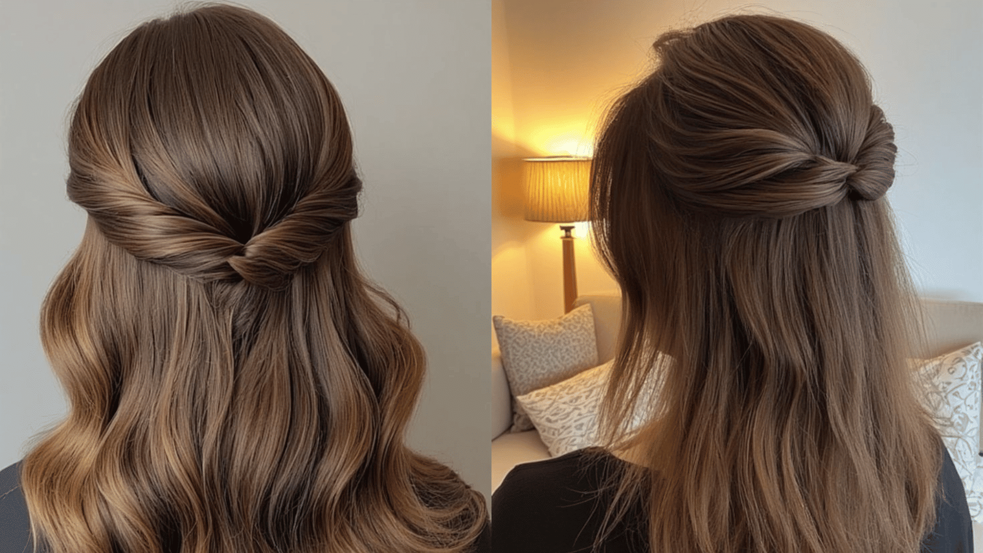 Twisted Crown Half Up