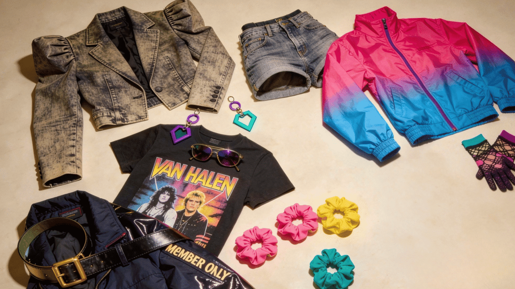 how to dress 80s with normal clothes