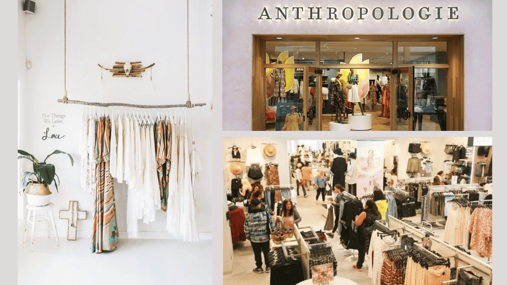 stores like anthropologie
