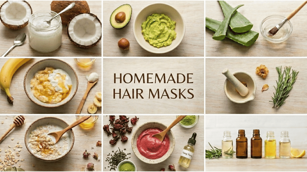 collage-of-homemade-hairmasks