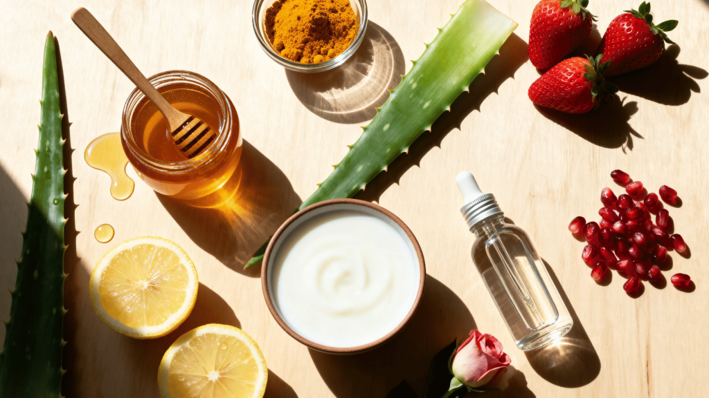 natural-ingredients-for-glowing-skin-at-home