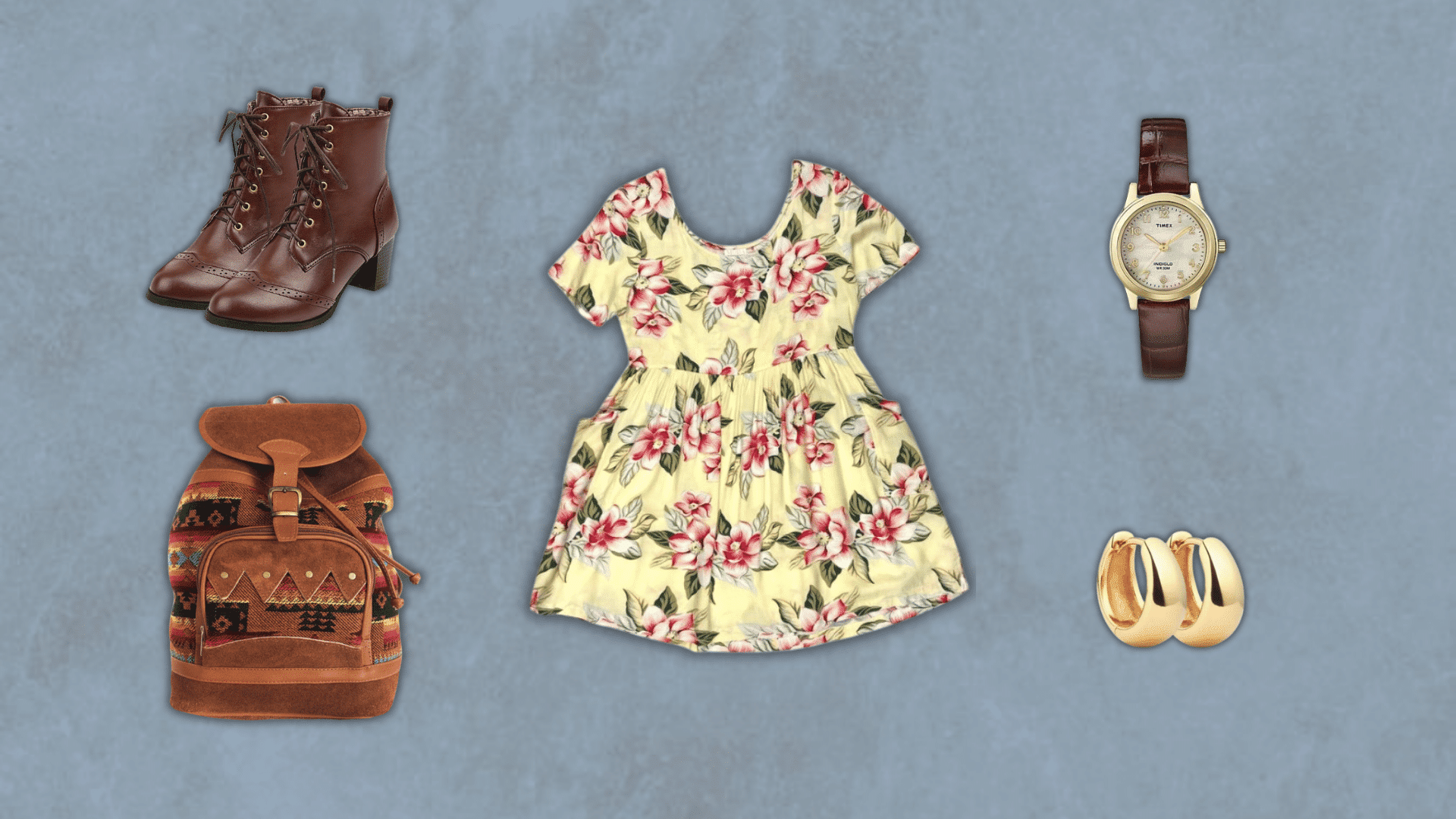 90s baby doll dress outfit in polka dot with cardigan and combat boots from the blog